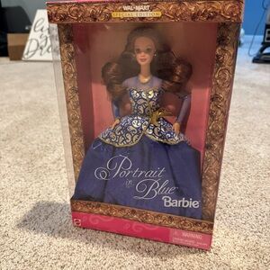Vintage 1997 Barbie Portrait in Blue Doll